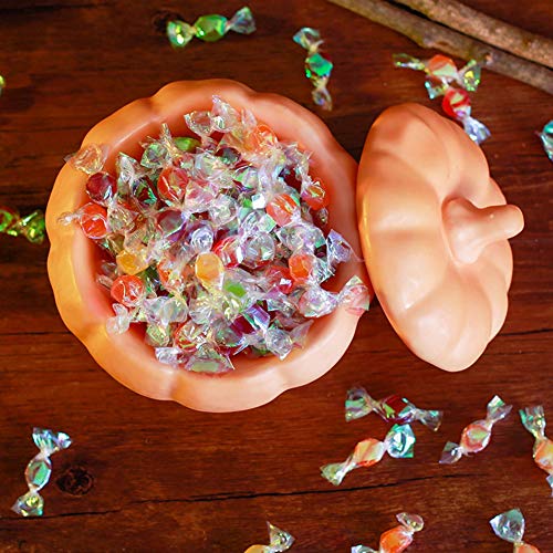 LXJ Calabaza de Halloween Caramelo Puede Hacer Compras arreglo de la Escena Decoración Apoyos azúcar Regalo Pequeña Calabaza Cubo decoración de Escritorio