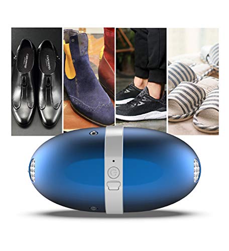 LXYYSG Esterilizador de Zapatos, Portátil UV Ozone Doble Esterilización Zapatos Desodorización Inteligente Secador, para Zapatos seco, Prevenir El Olor, Molde Y Bacterias