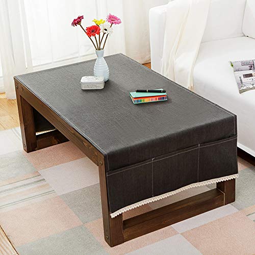 LYDCX Mantel Nórdico De Mesa De Café Moderno Minimalista Rectangular Sala De Estar Mueble De TV Tela De Color Sólido Mantel