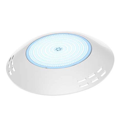 LyLmLe Foco LED Piscina Relleno de Resin,35W Lámpara Superficie extraplano (equivalente 300W halógena bombilla),3500lm, Ángulo de haz de 140 °,IP68 Impermeable, 12V AC/DC, 6000K