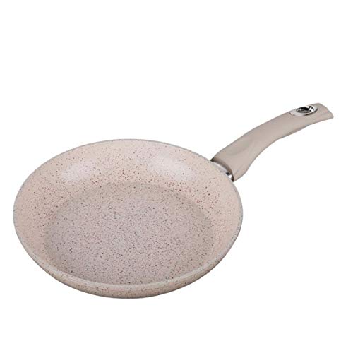 LYYZHK Sartén,Maifan Stone Sartén Antiadherente Filete de Fondo Plano Olla Gruesa Sartén Antiadherente Huevo Frito Cazuela Cocina de inducción Univers, A