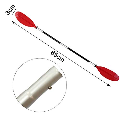 LZC 1 remo de remo de aleación para kayak, kayak, remo de navegación, remo ajustable para Touring y deportivo de fibra de vidrio eje y hoja de nylon