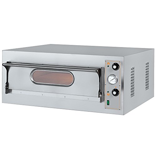 Macfrin 5104 Horno Eléctrico para 4 Pizzas