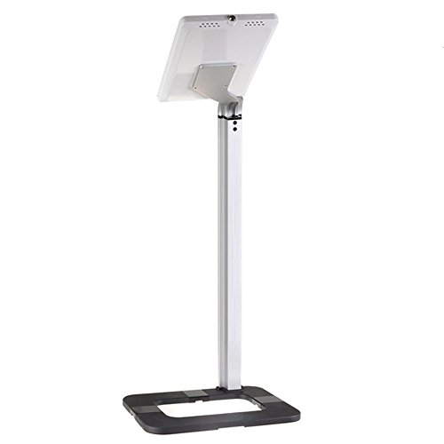 Maclean brackets - Maclean mc-645 - Soporte de Suelo para Tablet iPad 2/3/4/air Galaxy 9.7”-10.1” con Estuche antirrobo