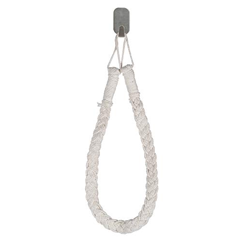 Macramé Portarrollos Baño Boho Style Hecho a Mano Home Decor Soporte Para Montaje en Pared Soporte Para Rollo de Tejido Se Ajusta a Rollos 3X