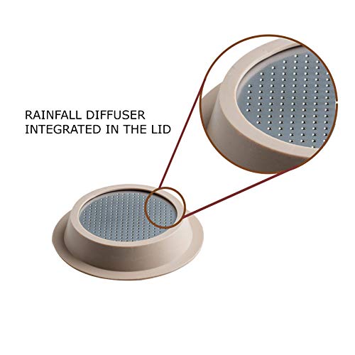 Madama - Cápsula de café Dolce Gusto recargable, reutilizable y compatible. Acero inoxidable y silicona apta para alimentos. 100 % fabricado en Italia. Paquete de una cápsula