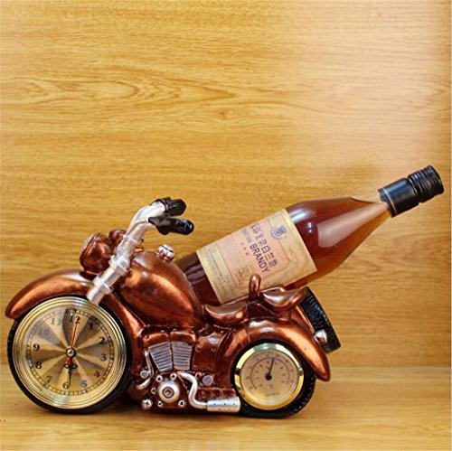 Madaye Europea botellero enfriador de vino decoración productos relojes moda motocicleta decoración 30.5*18.5*17.5cm