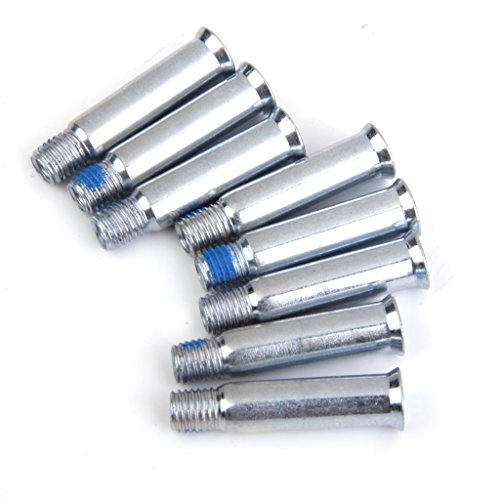 MagiDeal 8pcs Tornillos de 35mm de Acero para Ruedas de Patín de hielo