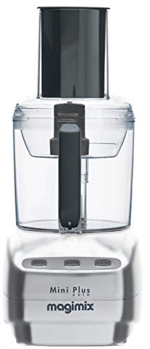Magimix Mini Plus 400W 1.7L Cromo - Robot de cocina (1,7 L, Cromo, Botones, Acero inoxidable, 400 W, 155 mm)