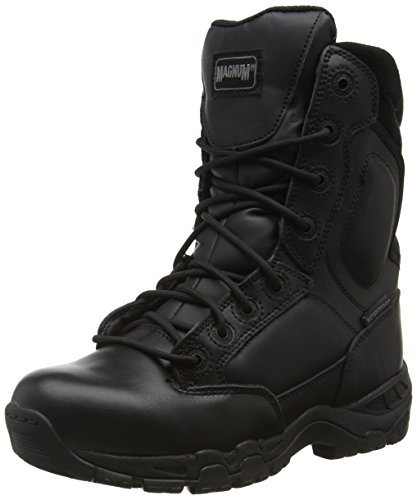 Magnum Viper Pro 8.0 Leather Waterproof, Botas De Trabajo Unisex Adulto, color negro (black 021), talla 42 EU (8 UK)