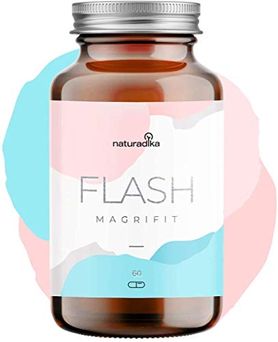 MAGRIFIT FLASH | Potencia el efecto quemagrasas potente para adelgazar de tu dieta | Suplemento natural para dieta de adelgazar rapido y efectivo mujer | Fat burner quema grasas potente y rapido