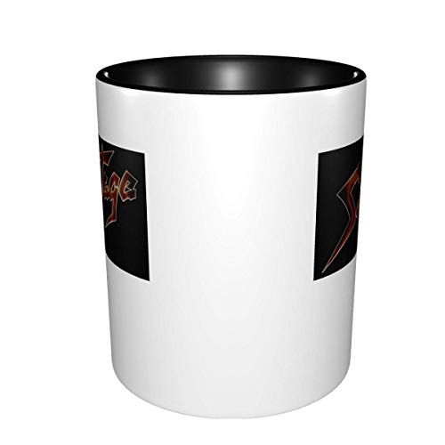 maichengxuan savatage Logo taza tazas de café tazas de té tazas de porcelana tazas para beber para la oficina y el hogar