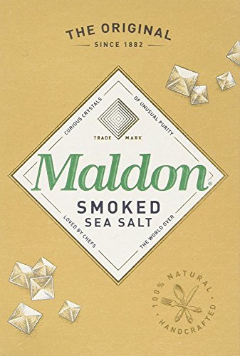 Maldon Sal Mesa Flor Aromatizada Carton 125, paquete de 4