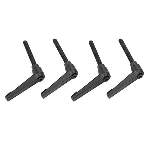 Mangos ajustables de rosca macho de acero inoxidable 4PCS, para equipos de maquinaria de envasado, máquina rectificadora de cuchillos universal y más(16MM)