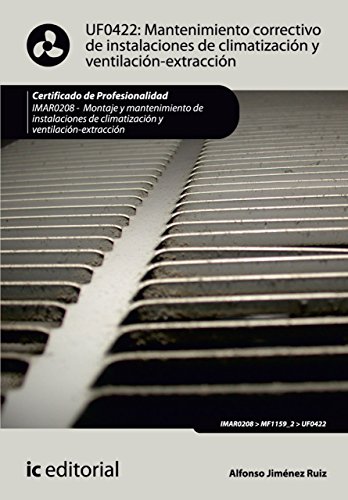 Mantenimiento correctivo de instalaciones de climatización y ventilación-extracción. IMAR0208
