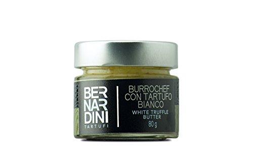 Mantequilla con trufa blanca (Tuber magnatum Pico) 80gr - Bernardini Tartufi