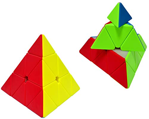 Maomaoyu Pyraminx Stickerless 3x3 3x3x3 Piramide Triangolo Cubo Speed Cube Magic 3D Puzzle Cube Velocidad Cubo Niños Juguetes Educativos
