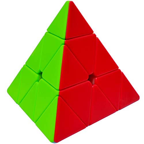 Maomaoyu Pyraminx Stickerless 3x3 3x3x3 Piramide Triangolo Cubo Speed Cube Magic 3D Puzzle Cube Velocidad Cubo Niños Juguetes Educativos