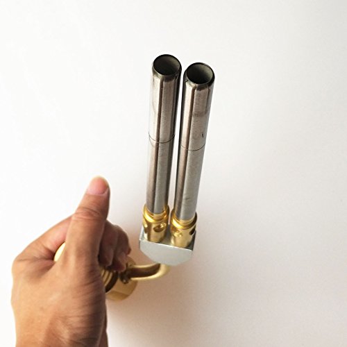 Mapp - Pistola de soldadura a gas para soldadura de gas CGA600, quemador de conexión para barbacoa y fontanería HVAC