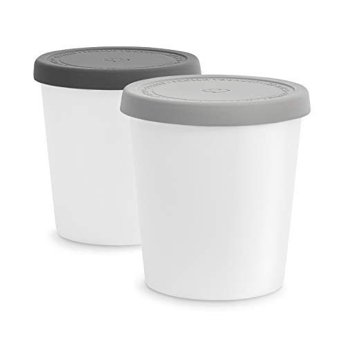 Máquina de Hacer Helados con Compresor de 1,2 litros ELLI, Recetas incluidas, Heladera de acero para yogur, Sorbete y Helado, 135 W, display LCD, temporizador, refrigeración