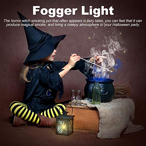 MáQuina De Humo De Bruja De Halloween, MáQuina De Niebla, Fuente De Agua, MáQuina De Niebla, Cambio De Accesorio De Fiesta, DecoracióN De Halloween (ABS)