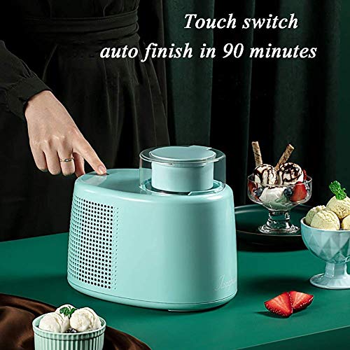 Máquina del fabricante de helado 0.5L pequeño hogar completamente automático de sorbete de gelato congelado máquina de yogur niños casero profesional helado kshu