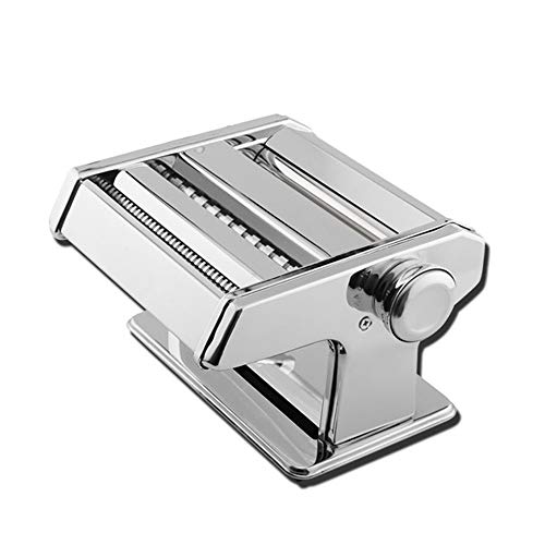 Máquina para hacer pasta casera Pasta de rodillos fabricante Perfecto for espagueti o lasaña Fetuchini bola de masa hervida Pieles Máquina de pasta para Masa de Lasaña de Espagueti Fettuccine Fresco