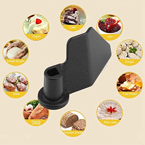 Máquina universal para hacer pan, Reemplazo la cuchilla para hacer pan acero inoxidable Paleta mezcladora, Piezas antiadherentes para la máquina para hacer pan, Máquina para hacer pan amasar