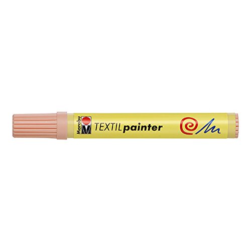 Marabu Textil Painter 2 – 4 mm Punta, Tinta de impresión, Color de Carne, 1,8 x 14,8 x 1,8 cm