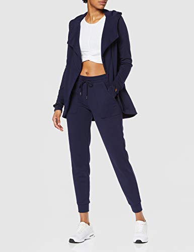Marca Amazon - AURIQUE Jogger - Pantalones Mujer, Azul (Navy), 36, Label:XS