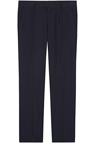 Marca Amazon - find. Pantalones de Vestir para Hombre, Azul (Navy), 32W / 29L, Label: 32W / 29L