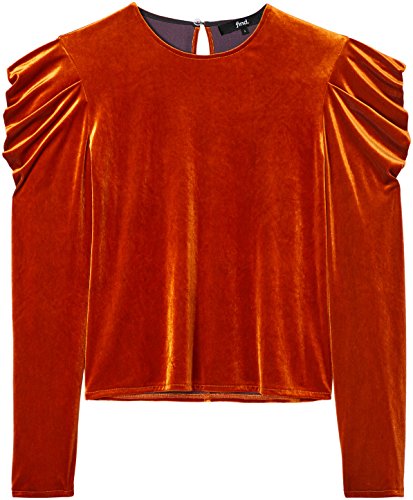 Marca Amazon - find. Top Mujer, Naranja (Orange), 38, Label: S