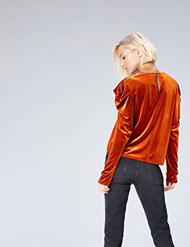 Marca Amazon - find. Top Mujer, Naranja (Orange), 38, Label: S