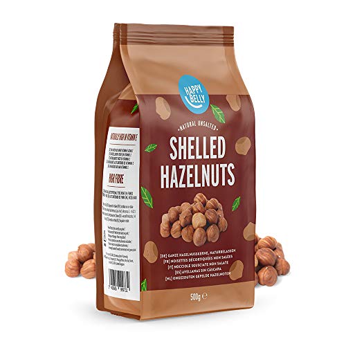 Marca Amazon - Happy Belly Avellanas sin cáscara 2x500g