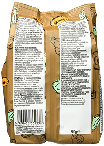 Marca Amazon - Happy Belly Mezcla de frutas deshidratada, 7 x 200gr