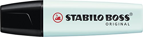 Marcador STABILO BOSS Original Pastel - Caja con 10 unidades - Color toque de turquesa