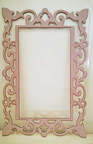 Marco decorativo de madera DM ideal para decorar candy bar, mesa dulce o para photocall. Medidas 66 cm x 45 cm