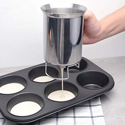Mariisay Dispensador De Masa Tolva Fondant Salsa De Embudo Tolva Portioner Dispensador De Masa Para Gofres Máquina Para Hacer Panqueques Herramientas De Cocina Para La Cocina Casera Venta De Panadería