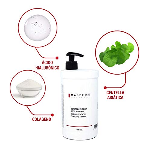 MASDERM | Crema Corporal Radiofrecuencia Reafirmante | Profesional | Mujer | 1000gr
