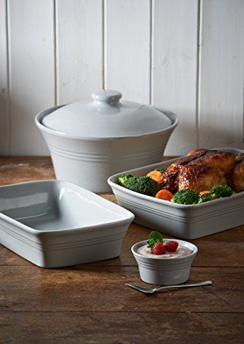 Mason Cash - Plato clásico de la Cocina Gris Rectangular 26cm