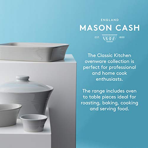 Mason Cash - Plato clásico de la Cocina Gris Rectangular 26cm