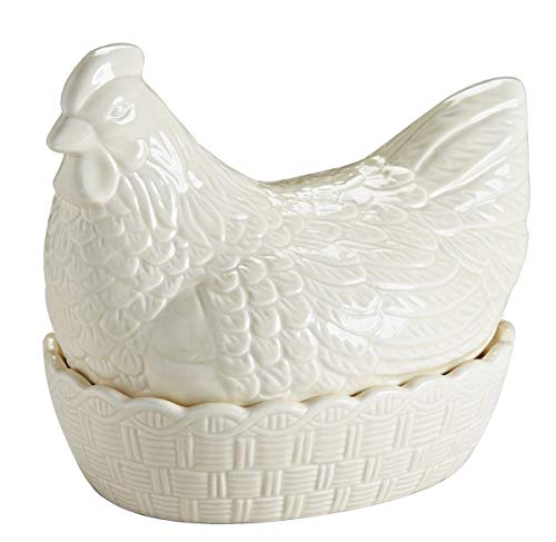 Mason Cash tamaño Grande Crema gallina Nido Huevo Almacenamiento 2010019