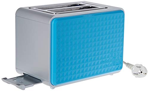 MASTER TOAST02BL Tostadora TOAST02 Color Azul, 750W, 750 W, Aluminum