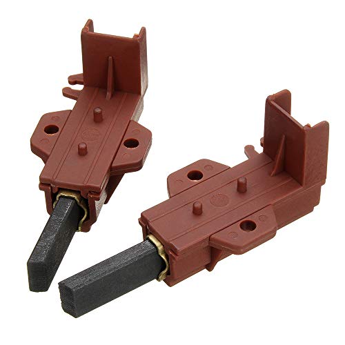 MASUNN 2Pcs Lavadora Motor De Carbón Cepillo Y Soporte Para Samsung Ariston Indesit Welling