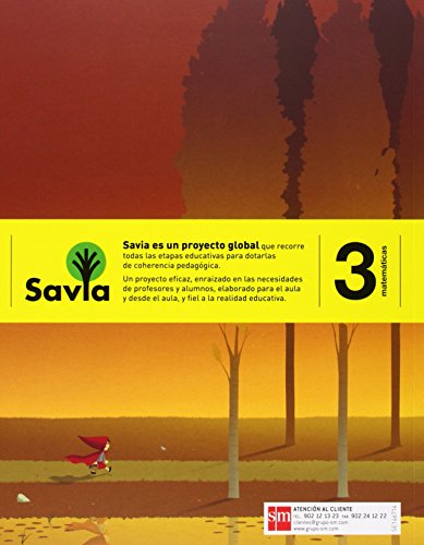 Matemáticas. 3 Primaria. Savia - Pack de 3 libros - 9788467569988