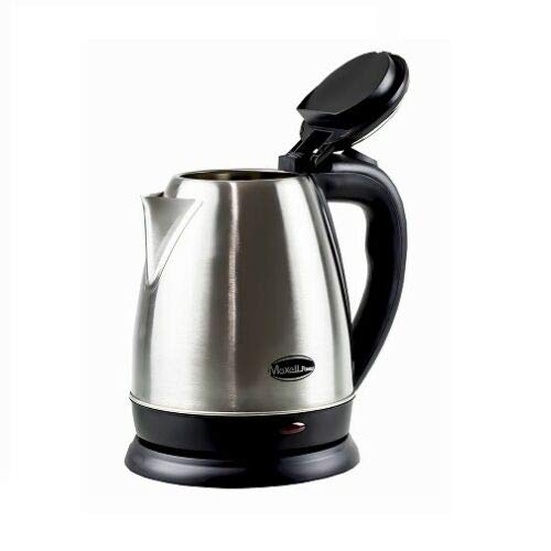 MAXELLPOWER HERVIDOR DE Agua DE Acero ELECTRICO 1,5L 1500W 360 Grados Cuerpo Acero Inoxidable
