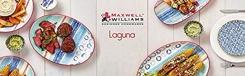 Maxwell & Williams Laguna Cuencos pequeños para aperitivos, salsas y frutos secos pintados a mano, Porcelana