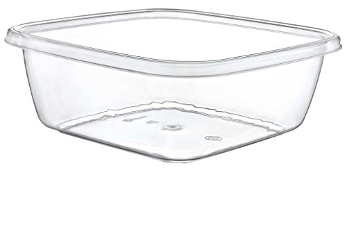 Maya Professional Tools 031102 Barreño Cuadrado, 8 litros, Transparente