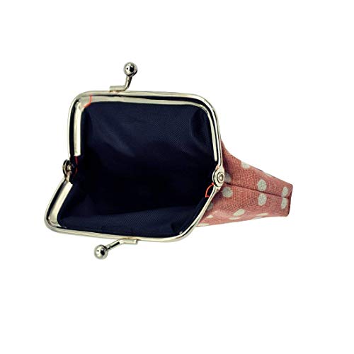 mciskin 4 Piezas Monedero de Punto con Cierre de Bolsa de Cambio de Kisslock Monedero pequeño de Monedas para Mujeres niñas 3.5" L X 2.8" H