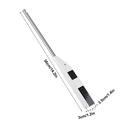 Mechero eléctrico largo de plasma para hornillo de gas, cocina, antiviento, encendedor eléctrico con arco
